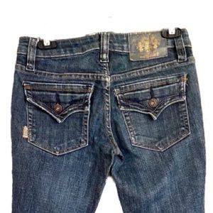 Doll House Vintage 90s Dark Wash Low Rise Jeans